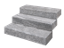 Blockstufen Gneis Urban Grey Line freigestellt