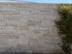 Mauersteine Travertin Medium Select Rustic Blick auf Mauer