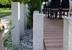 Palisaden Silver Classico mit Kies