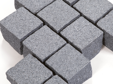 Pflastersteine Granit Mundo 10x10x8cm Detail