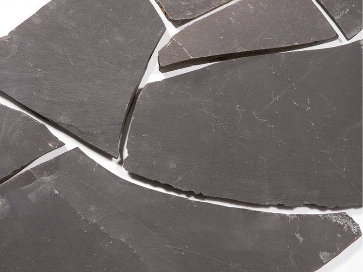 Polygonalplatten Basalt Brazil Black Zuschnitt