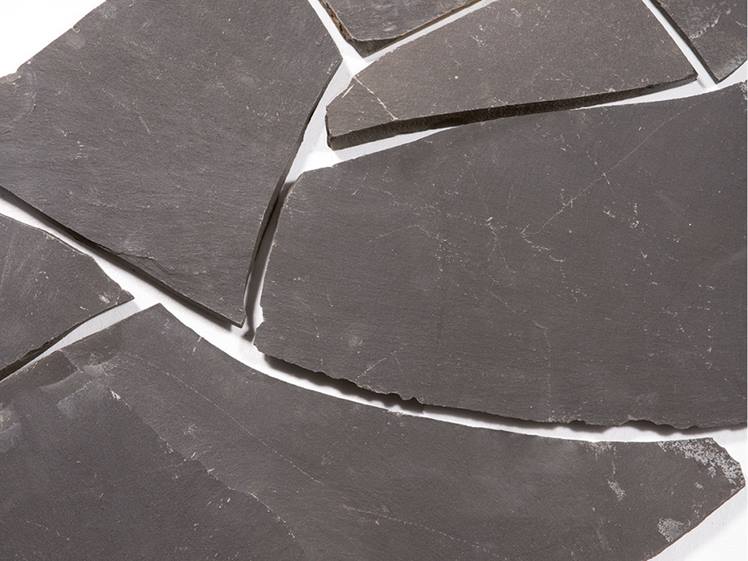 Polygonalplatten Basalt Brazil Black Zuschnitt