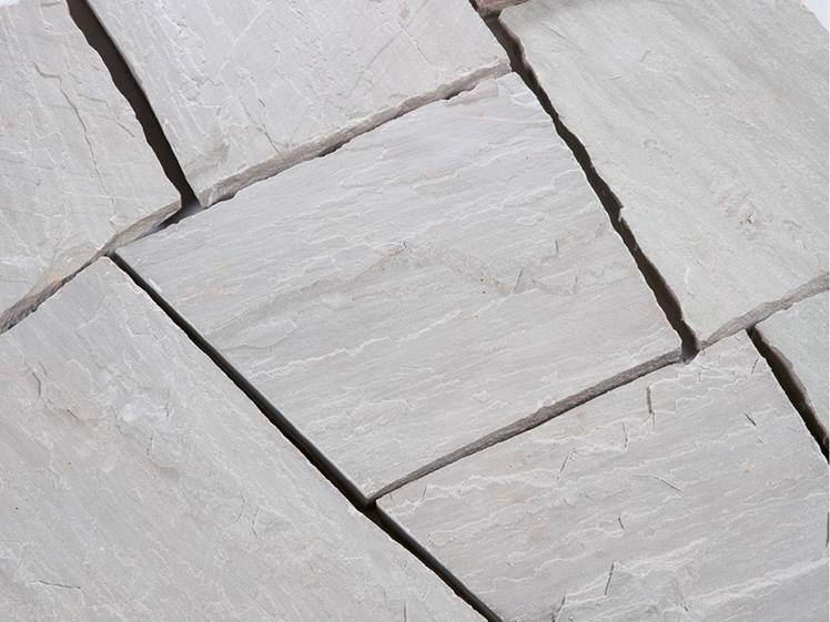 Polygonalplatten Sandstein Kandla Grey