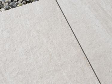 Steinoptik Platte Mountain Beige schräg von oben