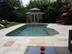Moderne Poolterrasse mit Sandstein Platten Yellow Mint