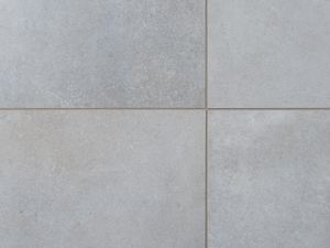 Schöne Betonoptik im modernen Look Fliesen in Betonoptik Pure Clay mit Fugen aus der Nähe