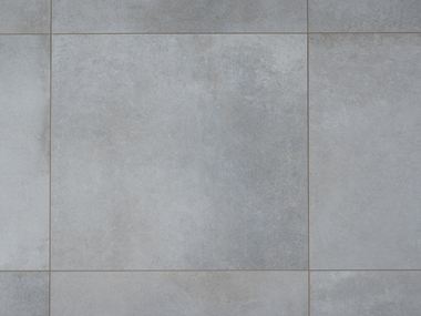 Blick von oben auf die Betonoptik-Fliesen Pure Clay