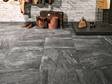 Feinsteinzeug-Fliesen in Granit-Optik Dolomit Black