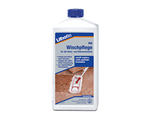 Eine Flasche Wischpflege für die Pflege von Fliesen