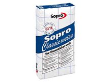 Ein Sack Flexkleber weiß