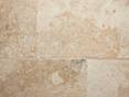 Travertin-Fliesen Rustic Frontalaufnahme, unverspachtelt
