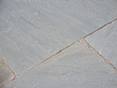 Nahaufnahme von Sandsteinplatten Kandla Grey