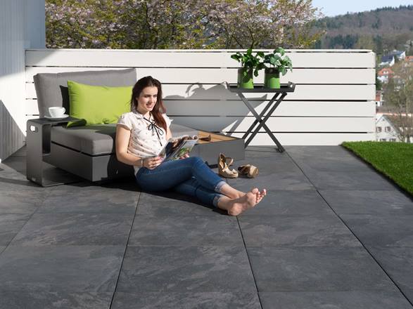 Terrassenplatten Aus Feinsteinzeug Jonastone