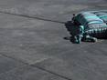 Kissen auf Terrassenplatten Alpine Black
