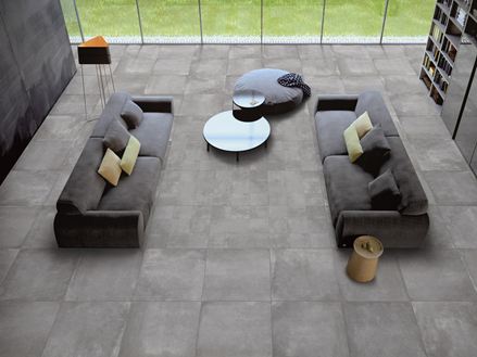 Fokus auf Design und Form: Harmonische Gestaltung mit XXL-Fliesen.