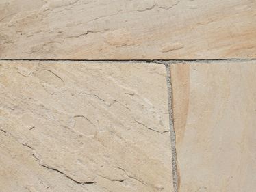 Detailaufnahme beiger Sandstein Yellow Mint