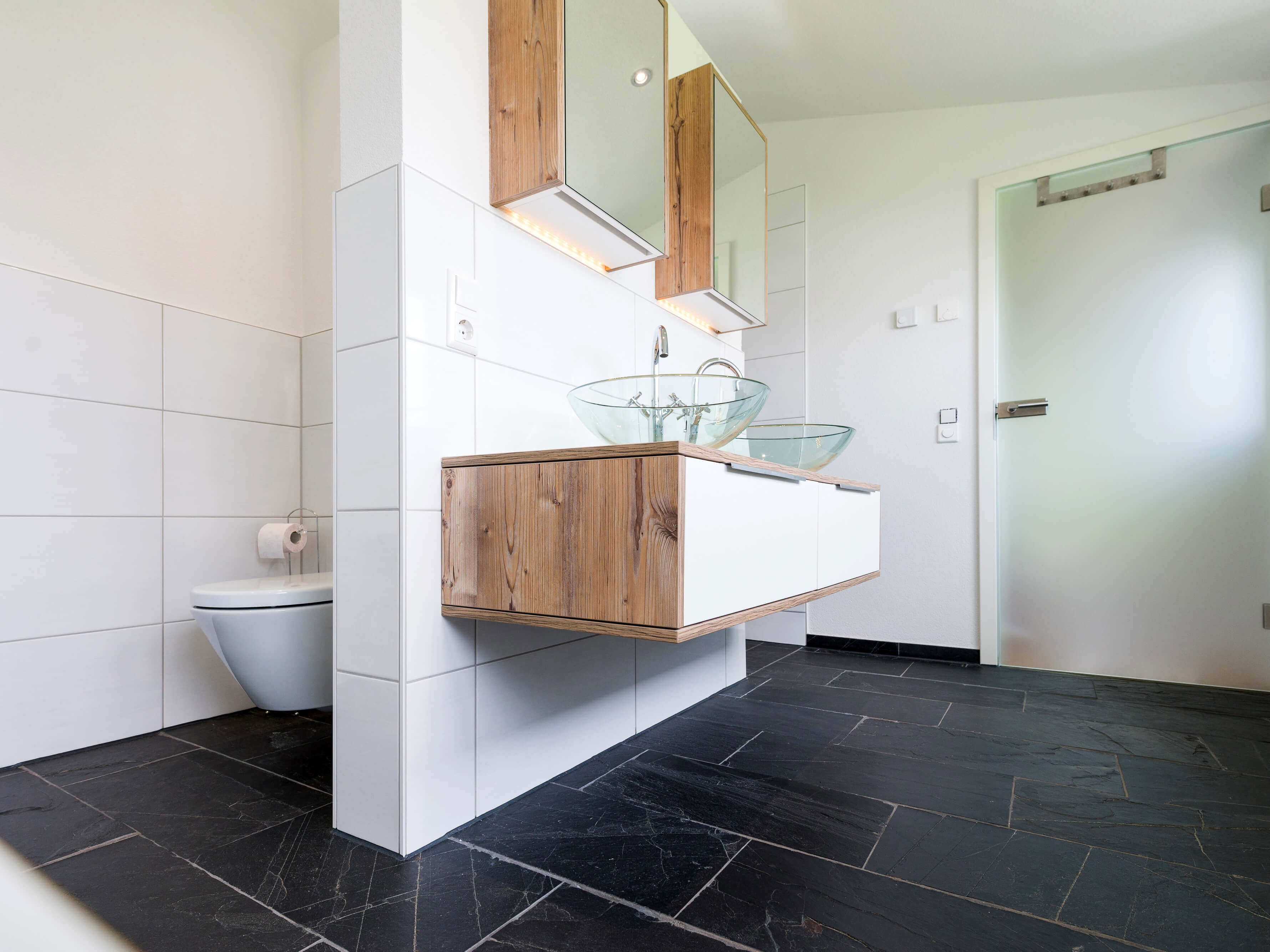 Schieferplatten Badezimmer